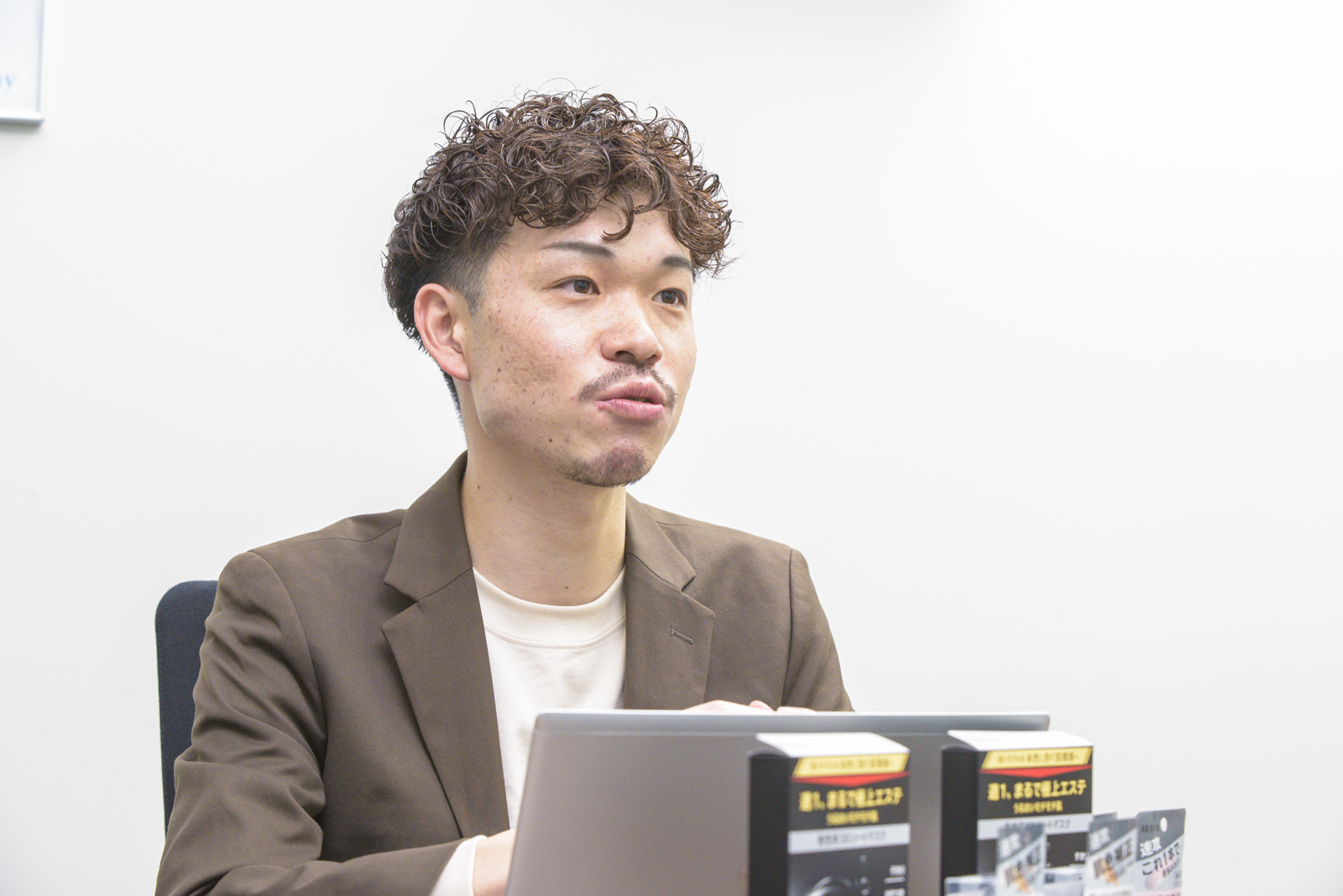 ファイントゥデイの徳田滉大さん
