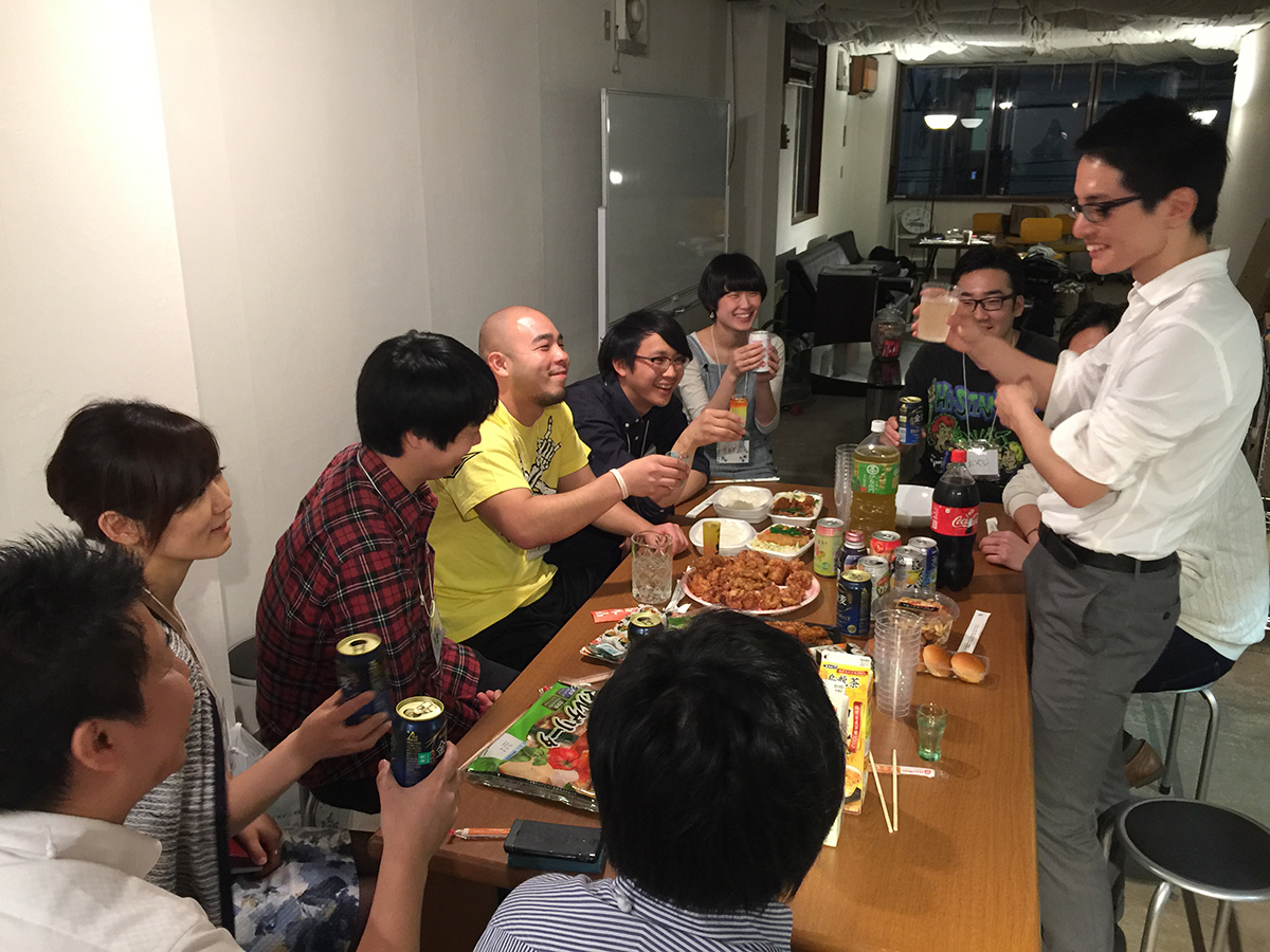 ここから多くの起業家や若手ビジネスパーソンの交流が生まれた(提供:弦本卓也さん)