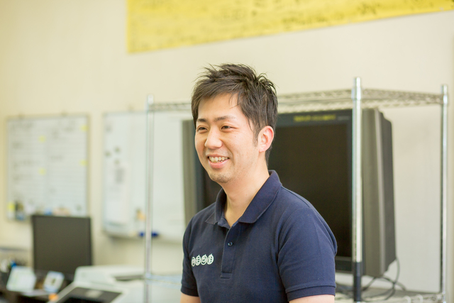 阿部梨園でインターンをしていた時の佐川さん