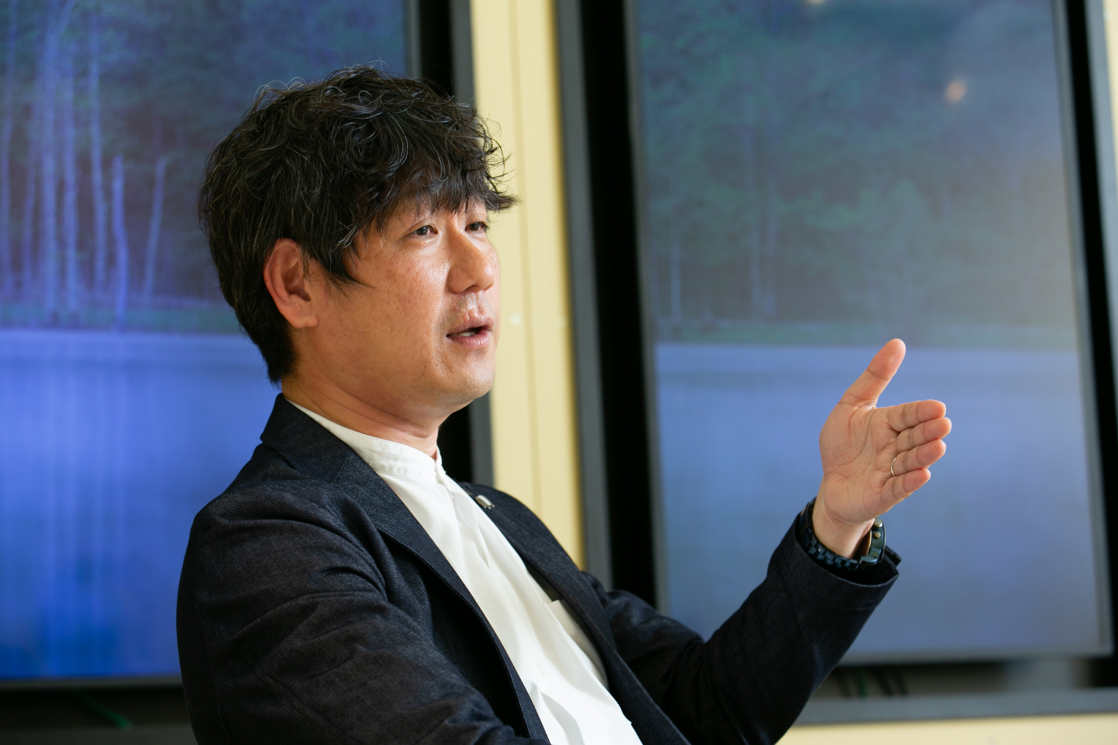 前向きなチャレンジができる人を求めていると語る永吉さん