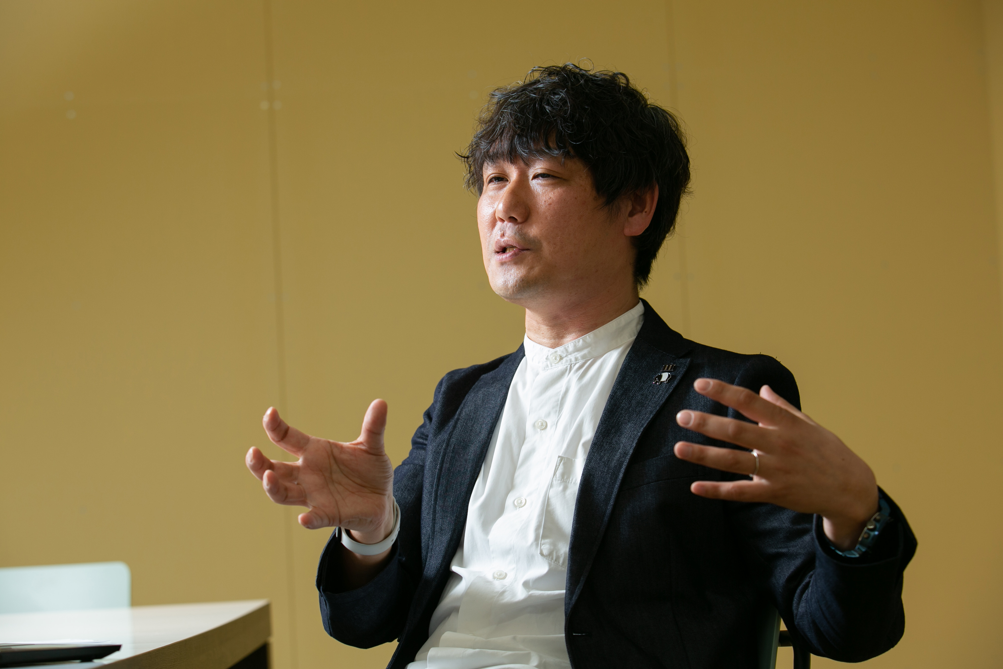 仕事を任せてもらえるようになった経緯について語る永吉さん