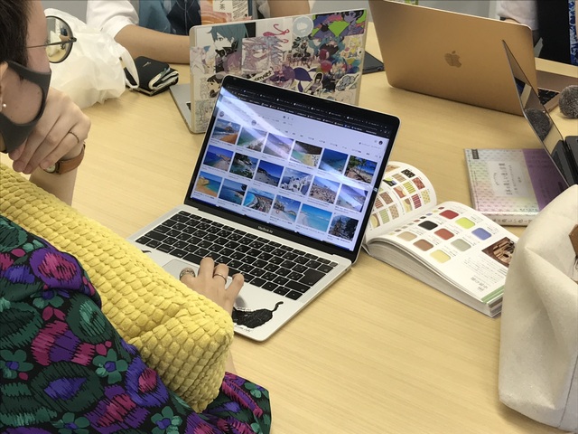 ジェイアール東日本都市開発との特別授業に参加した生徒たち