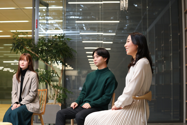 同じ「コース別採用」でも、3人の活用の仕方はそれぞれだったという